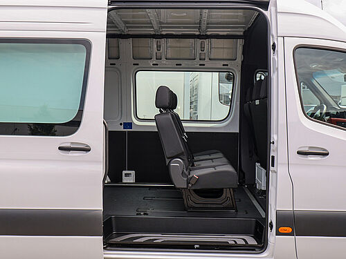 Paderborn NFZ Mercedes-Benz Sprinter Innenaufnahme