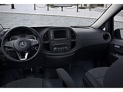 Paderborn NFZ Mercedes-Benz Vito Innenaufnahme Cockpit