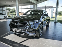 Sylt Mercedes-Benz EQC 400 Innenaufnahme Cockpit