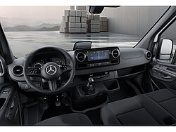 Braunschweig Mercedes-Benz Sprinter Innenaufnahme Cockpit