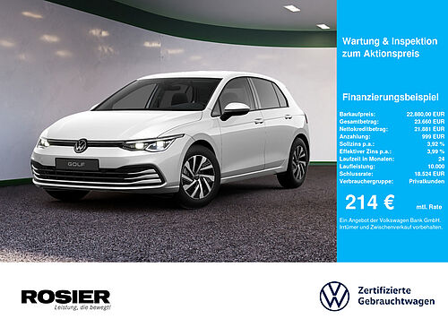 Menden Volkswagen Golf VIII Außenaufnahme