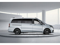 Paderborn NFZ Mercedes-Benz V 300 Detailfoto Felge