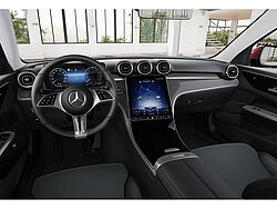 Paderborn Mercedes-Benz C 200 Innenaufnahme Cockpit
